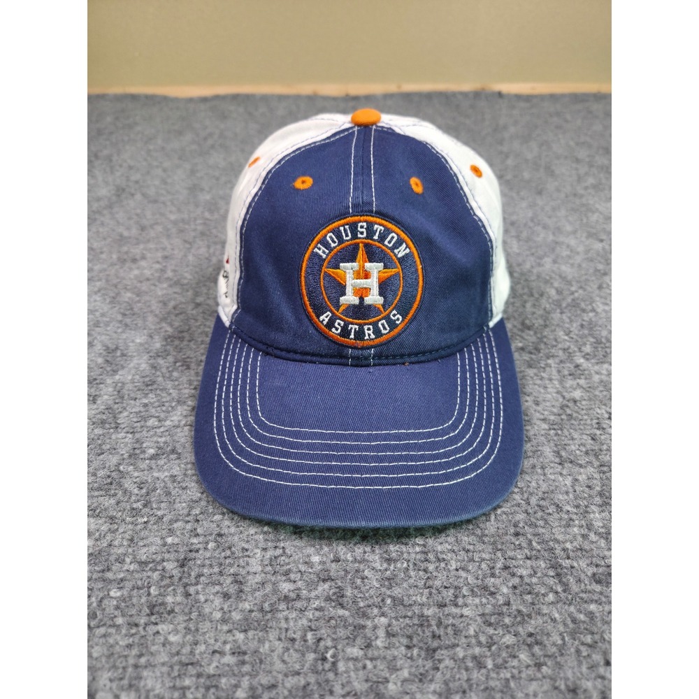 Y2K‎ Houston Astros Strapback Hat OSFA BDA Navy White ConocoPhillips Logo